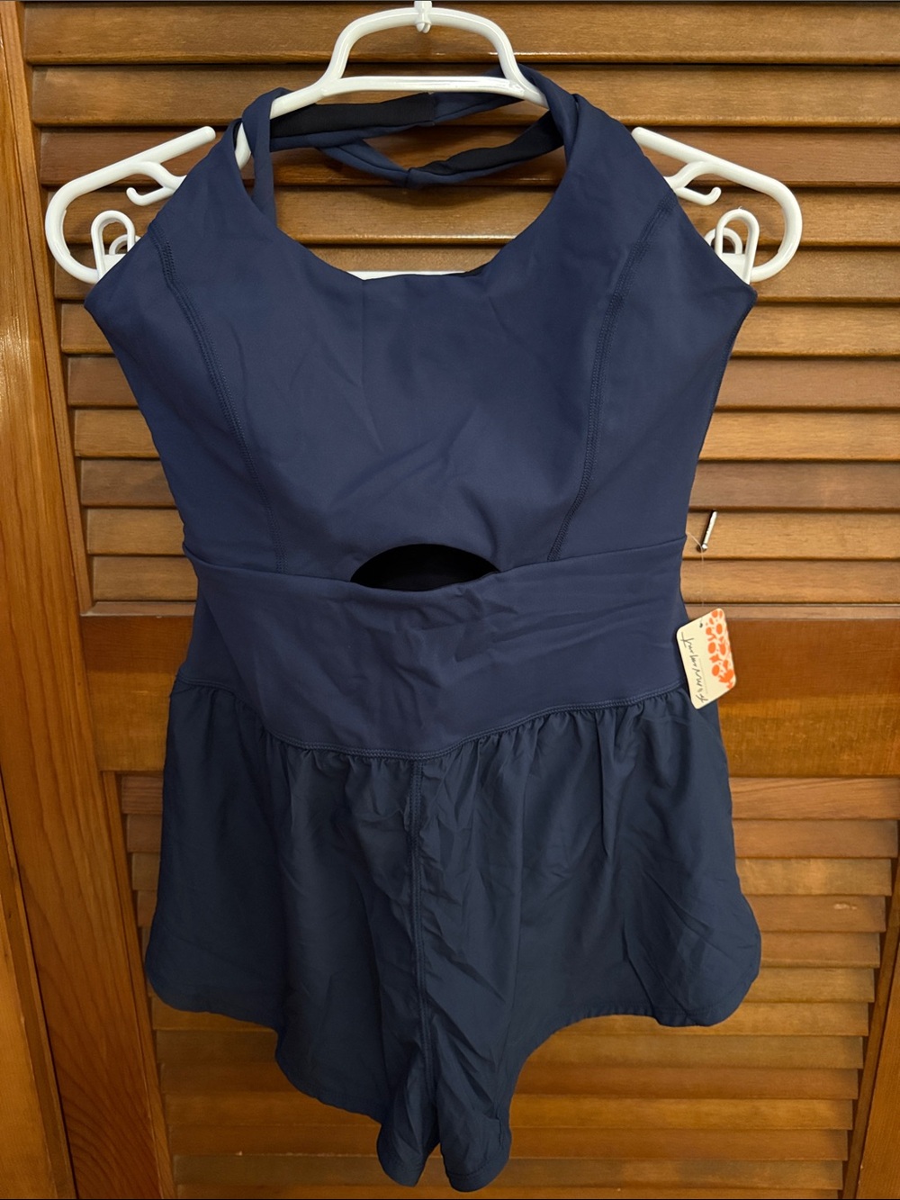 NWT FP Movement by Free People Navy righteous runsie Romper - Picture 4 of 8